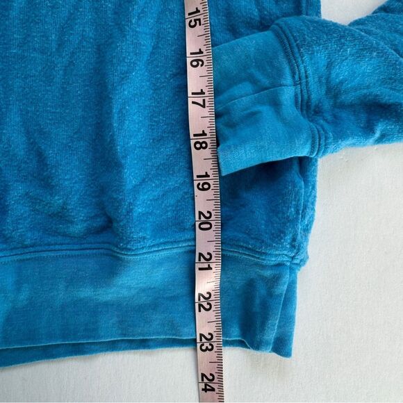 Wildfox Sunday Sadness Blue Baggy Beach Sweater Size Small NWT - Picture 6 of 8